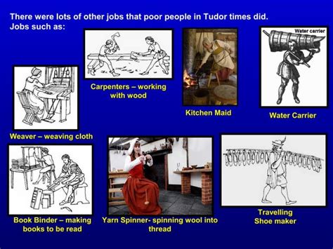 tudor jobs rich and poor